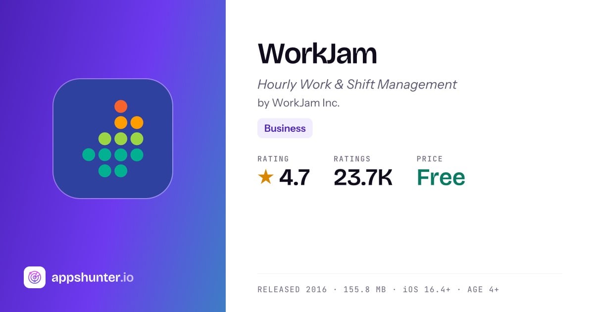 WorkJam app for iPhone — Download