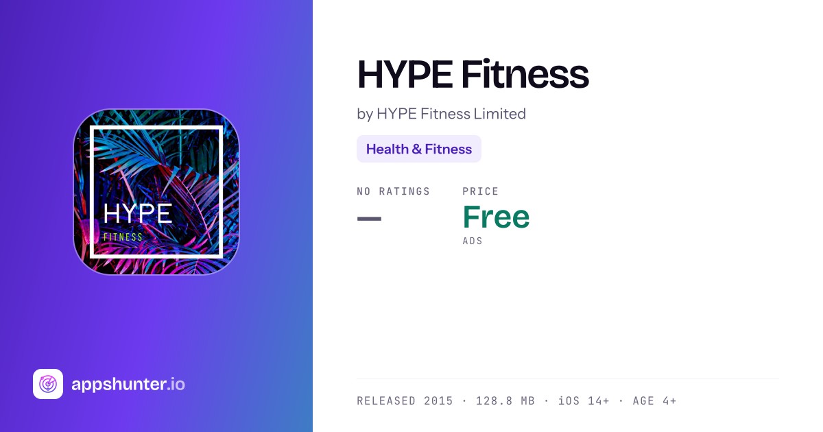 HYPE Fitness App Reviews – Features, Alternatives & User Ratings