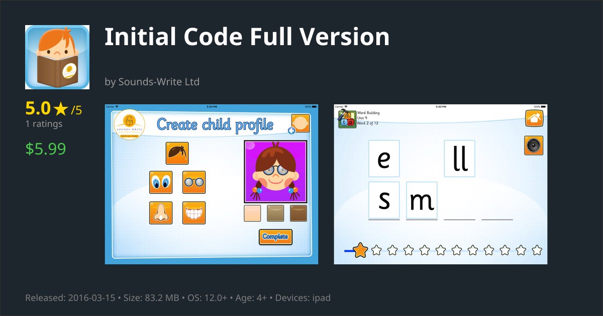 Initial Code Full Version App Reviews – Features, Alternatives & User ...