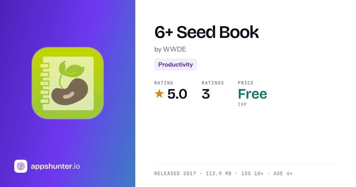 6+ Seed Book App Reviews – Features, Pricing & User Ratings