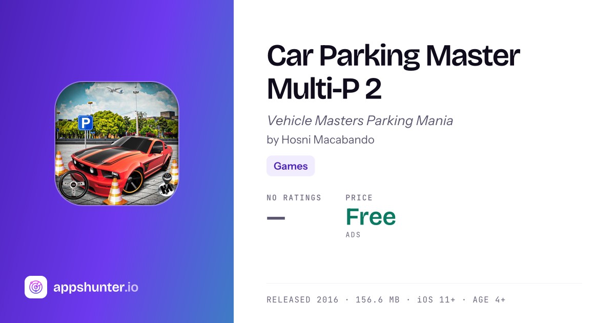 Car Parking Master Multi Game for iPhone - Download