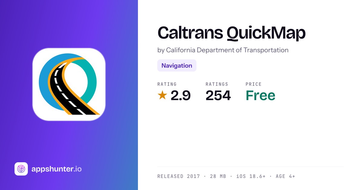 Caltrans QuickMap - California Traffic & Road Conditions