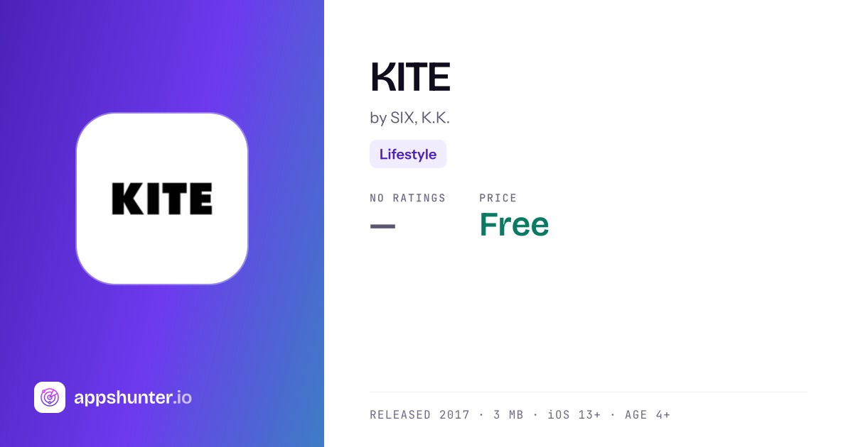 KITE App for iPhone - Download
