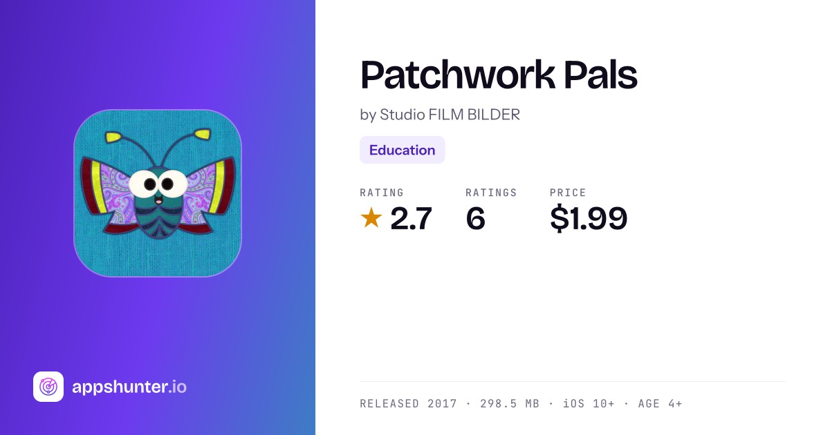 Patchwork Pals app for iPhone — Download