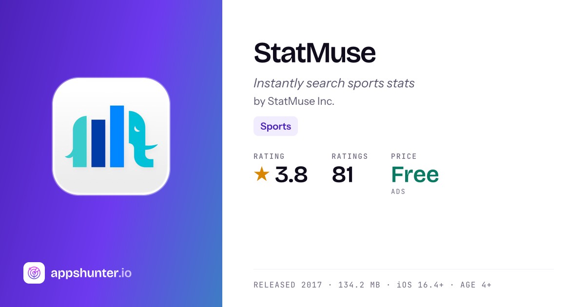 StatMuse app for iPhone — Download