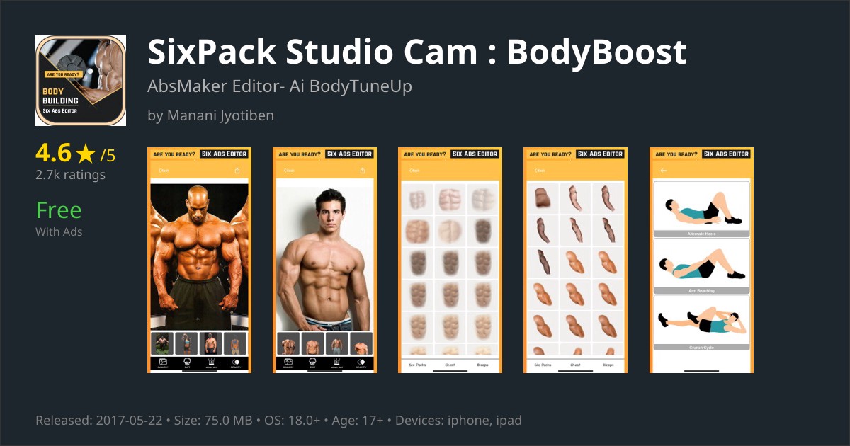 SixPack Studio Cam App Reviews Features, Alternatives & User Ratings