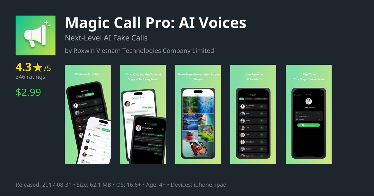 Magic Call Pro App Reviews Features, Alternatives & User Ratings