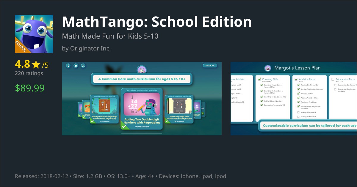 MathTango App Reviews – Features, Alternatives & User Ratings