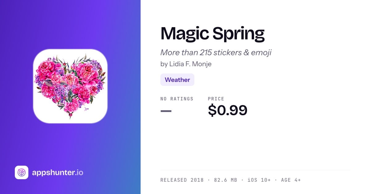 Magic Spring app