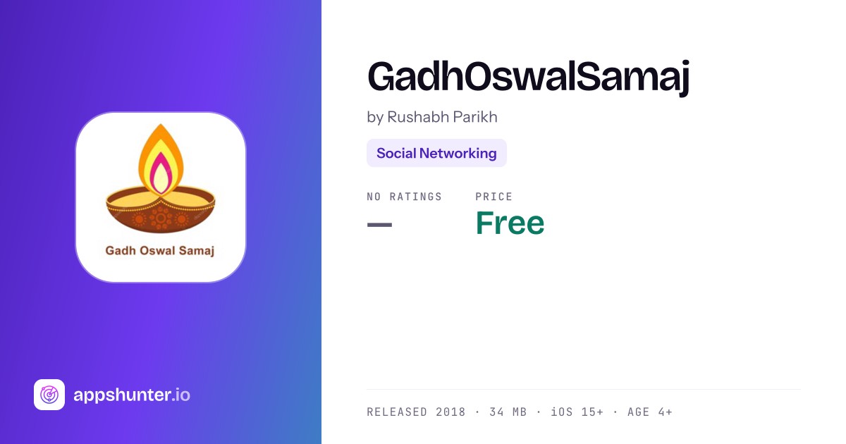 GadhOswalSamaj app for iPhone — Download