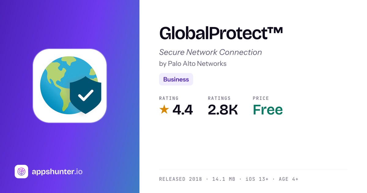 GlobalProtect™ App Reviews – Features, Alternatives & User Ratings