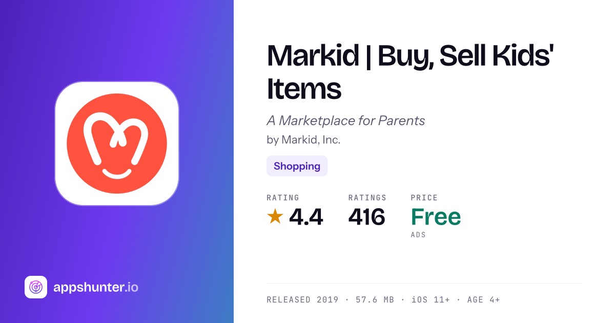 Markid Markid | Buy, Sell Kids' Items app