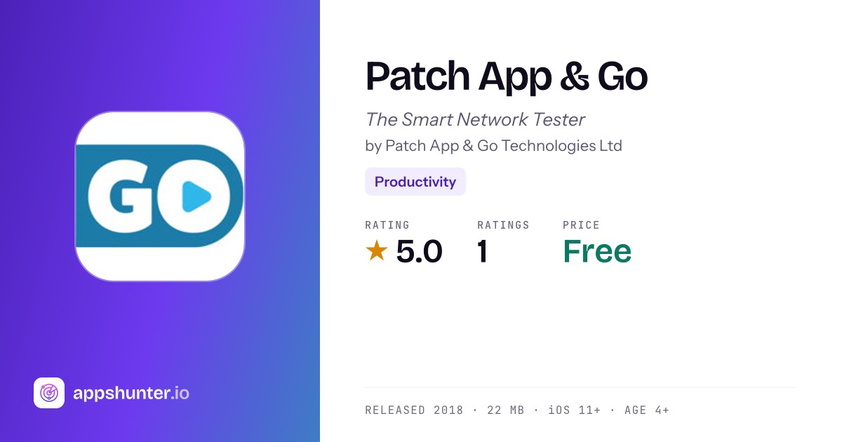 Patch's App Android Patch App & Go App Reviews – Features, Alternatives & User Ratings