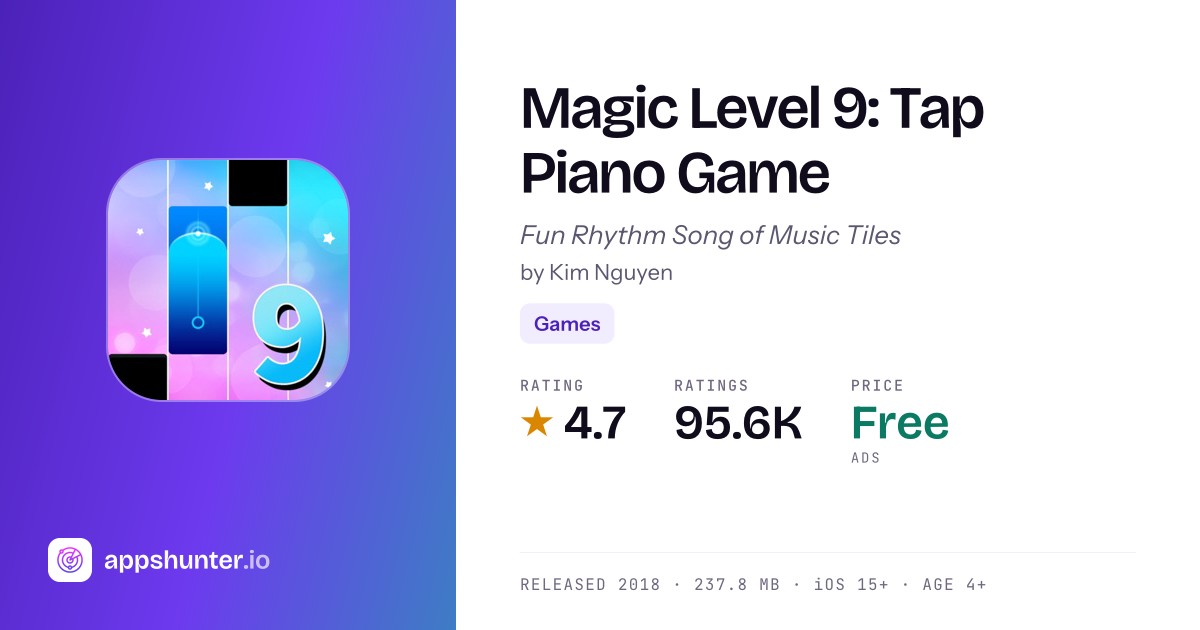 Magic Level 9 game for iPhone — Download