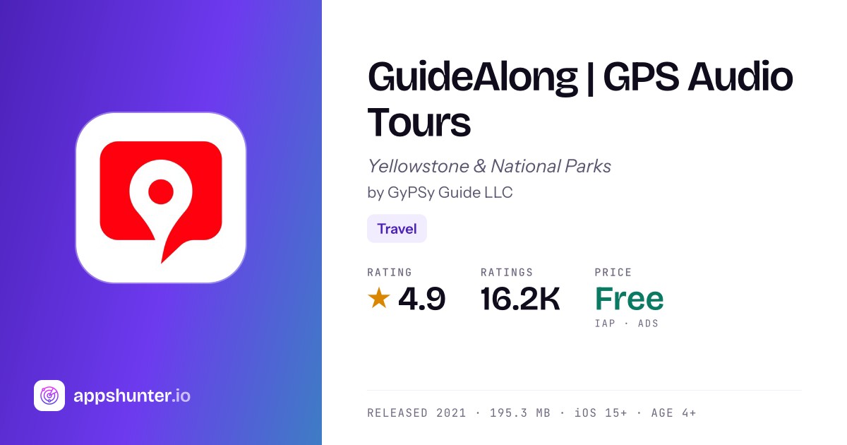 GuideAlong | GPS Audio Tours app for iPhone — Download