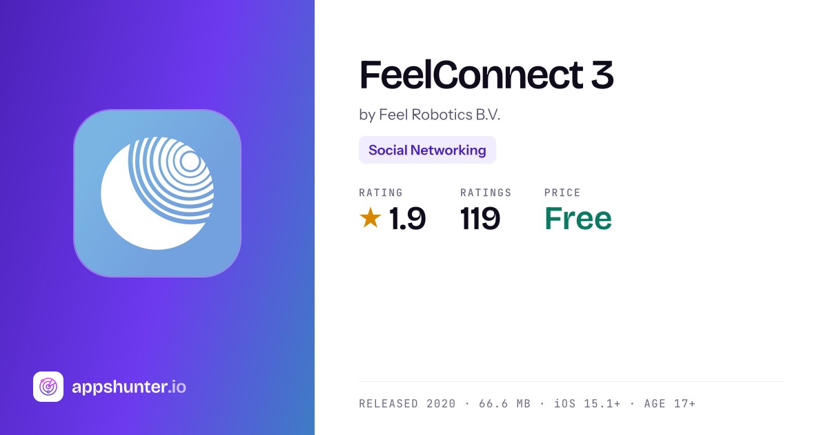 FeelConnect 3 app for iPhone — Download