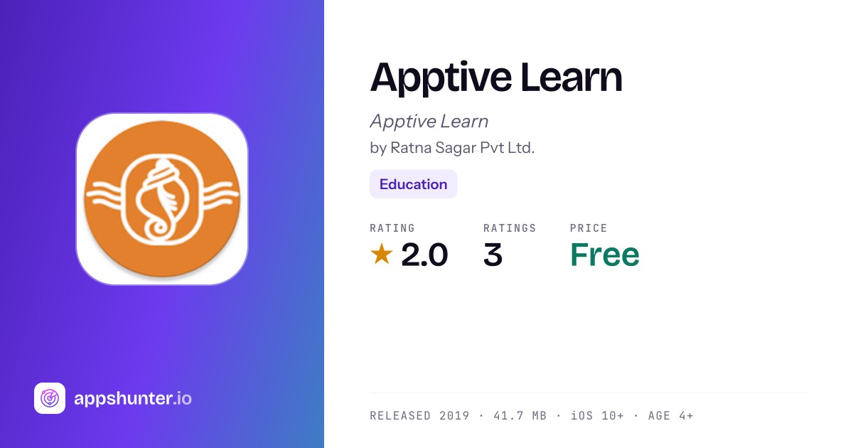 Apptive Learn App Reviews – Features, Alternatives & User Ratings