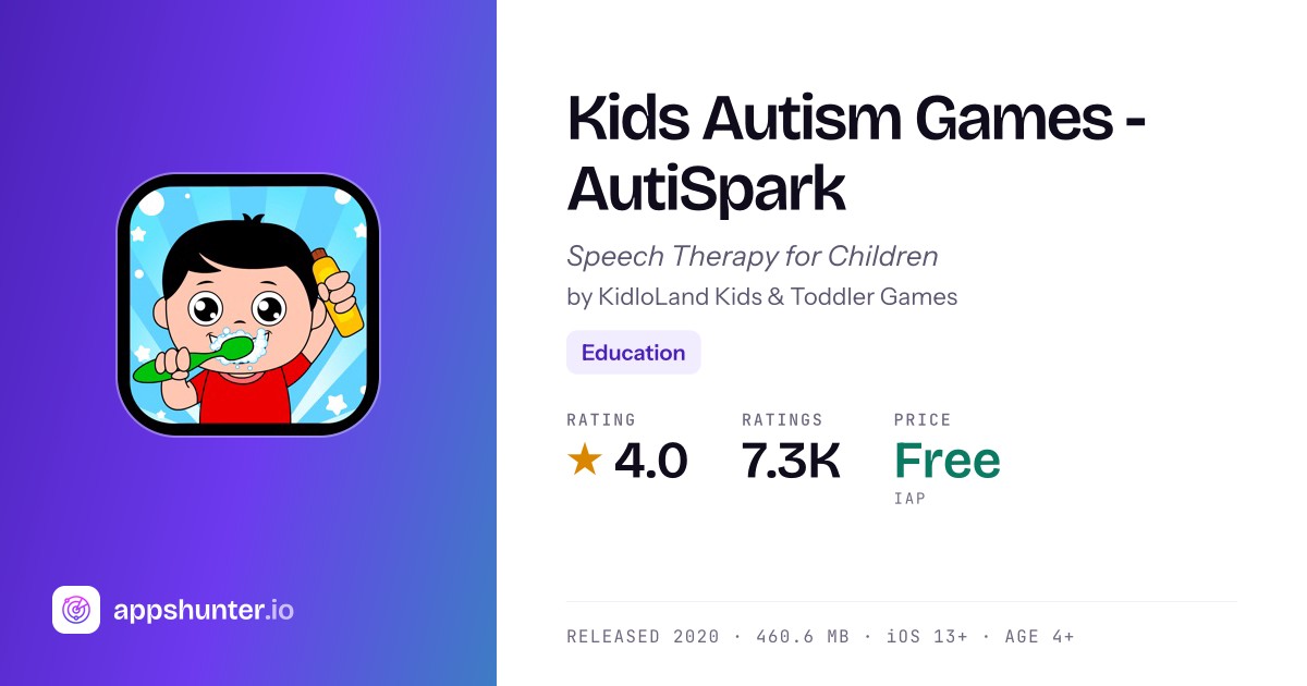 AutiSpark - Autism Games for Kids | AppsHunter