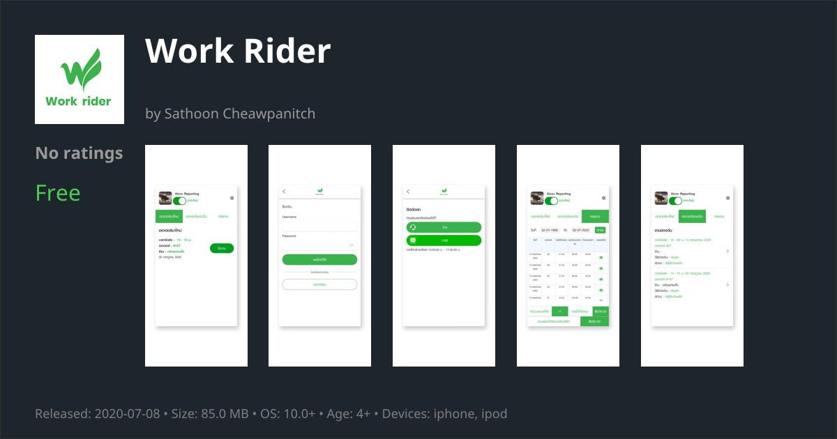 Work Rider App Reviews – Features, Alternatives & User Ratings