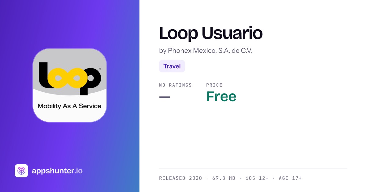 Loop Hunters Loop Usuario app for iPhone — Download