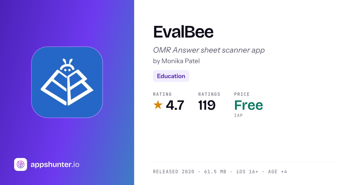 EvalBee app for iPhone — Download