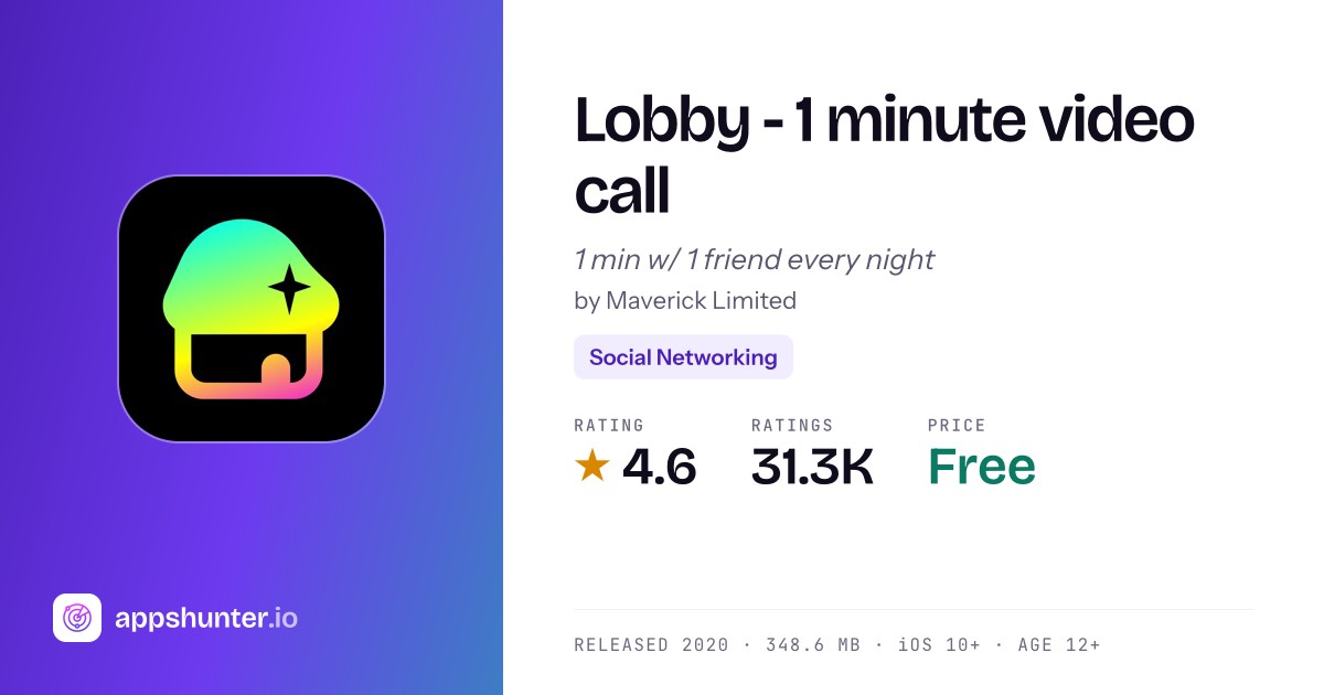 Lobby app for iPhone — Download