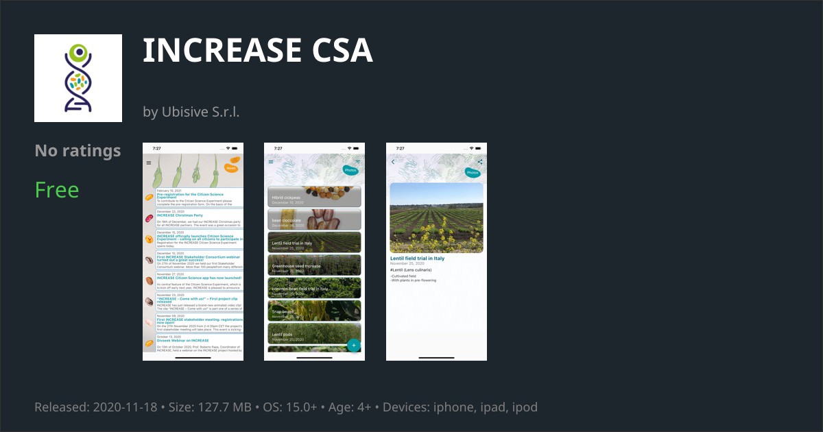 INCREASE CSA App Reviews – Features, Alternatives & User Ratings