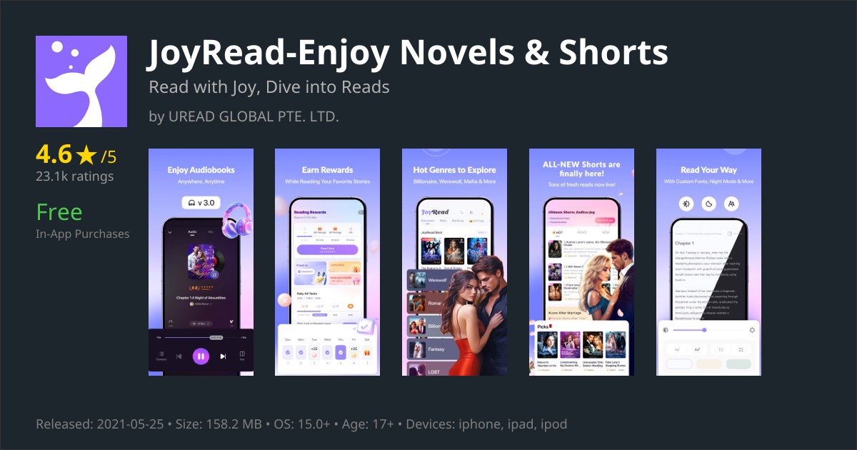 JoyRead app for iPhone — Download