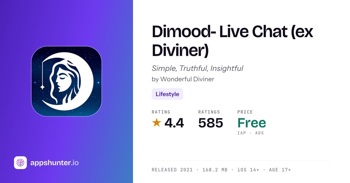 Dimood app for iPhone — Download