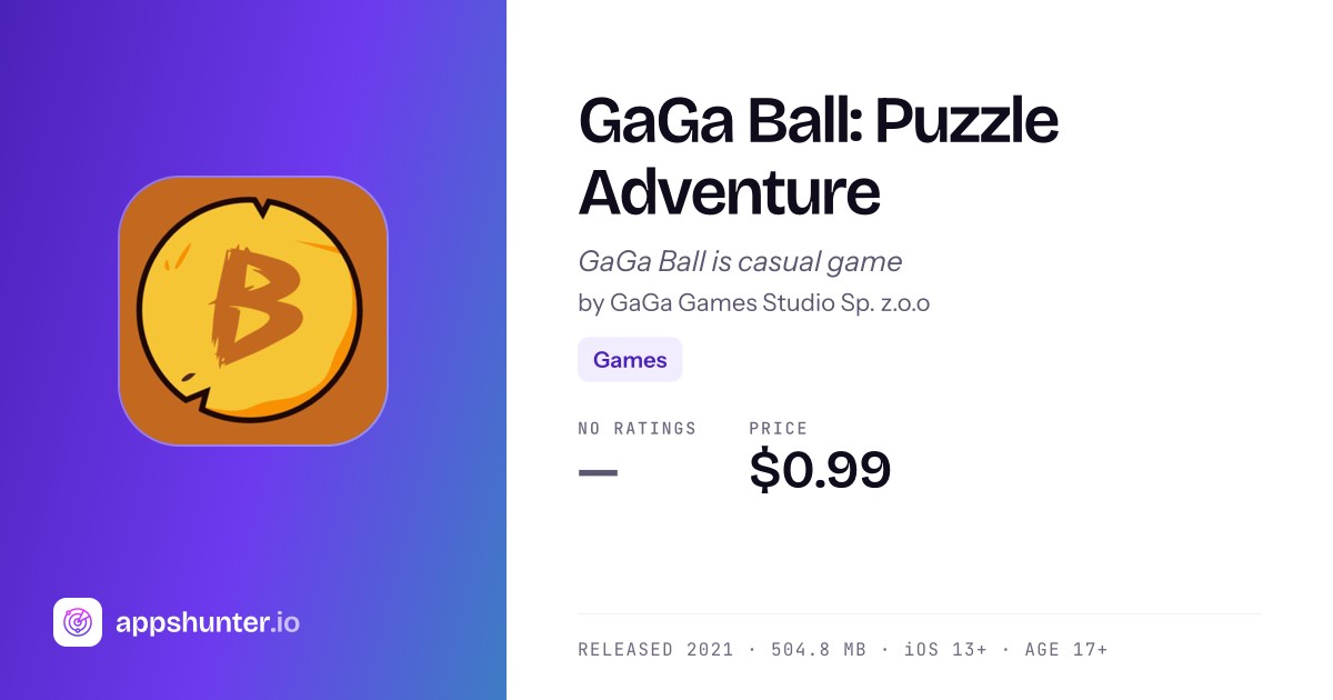 Iphone Variant Chart GaGa Ball game