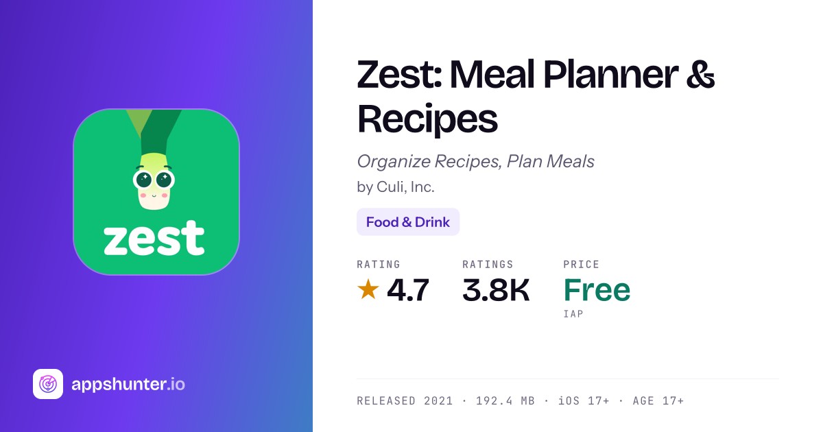 Zest app for iPhone — Download