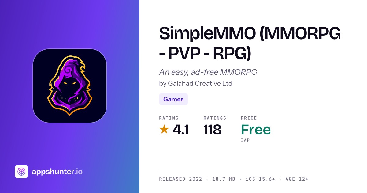 Simplemmo Fish SimpleMMO (MMORPG game for iPhone — Download