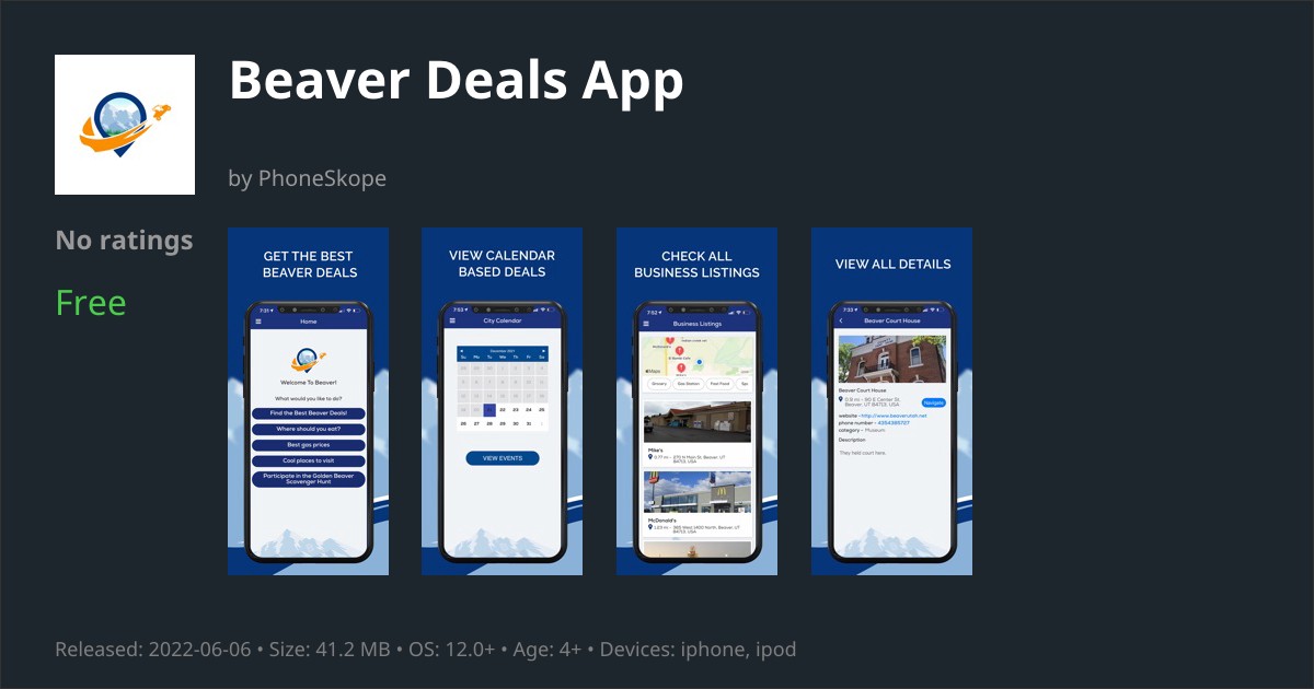 Beaver Deals App App Reviews – Features, Alternatives & User Ratings