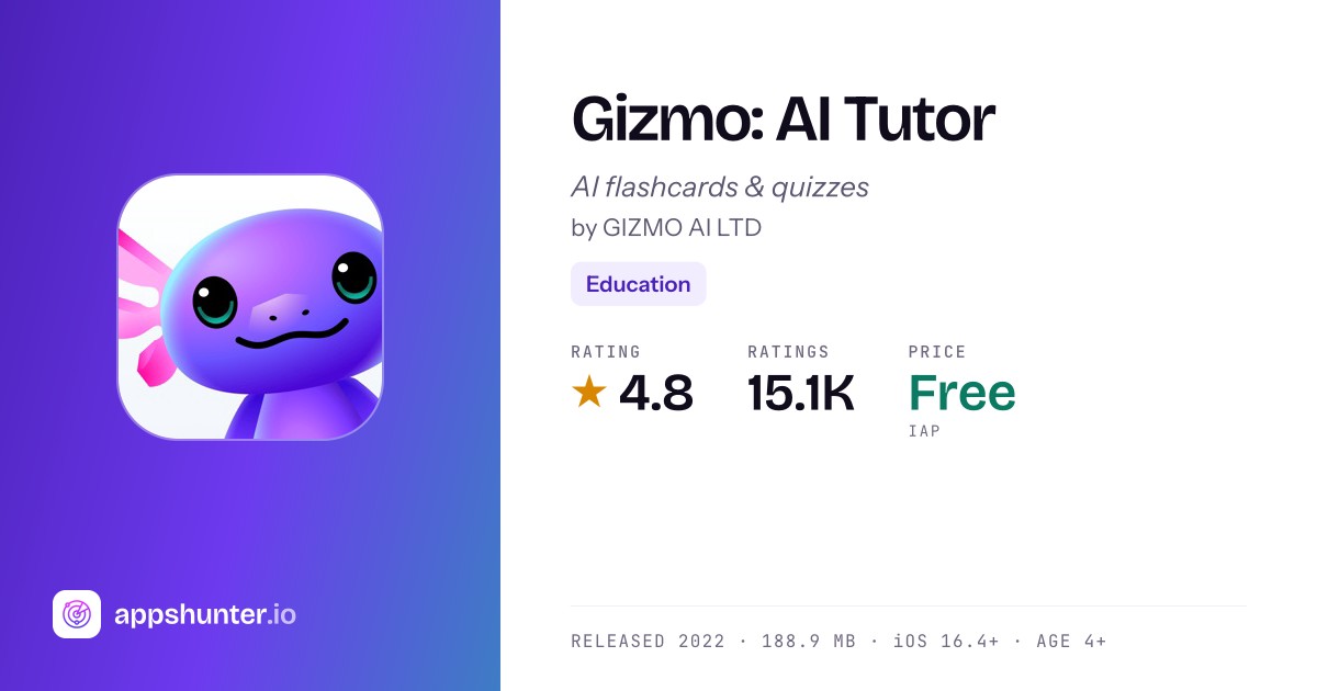 Gizmo app for iPhone — Download