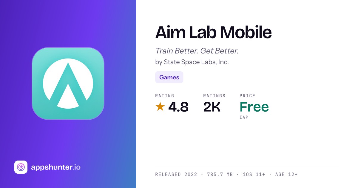 Aim Lab Mobile game for iPhone — Download
