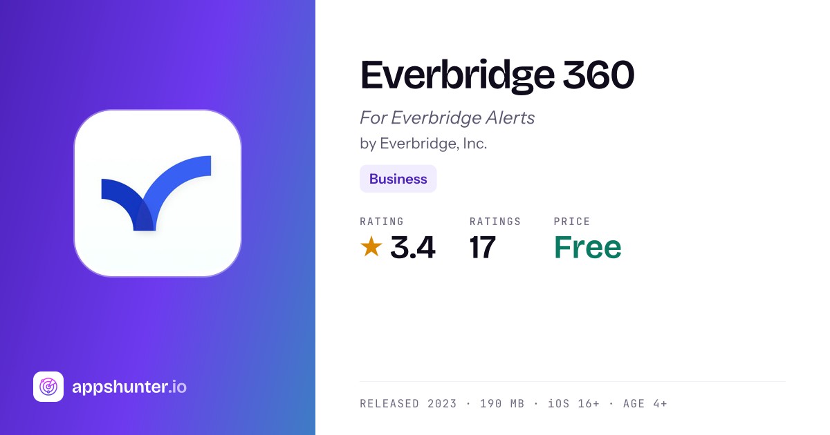 Everbridge 360 app for iPhone — Download