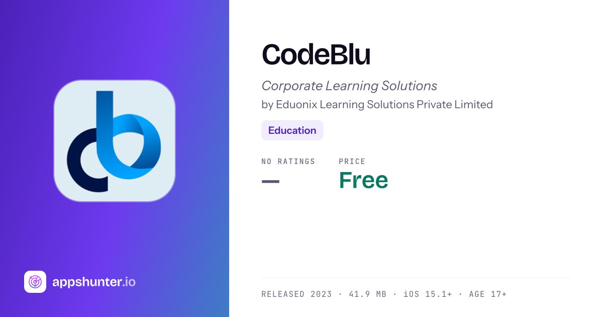 CodeBlu App Reviews – Features, Alternatives & User Ratings