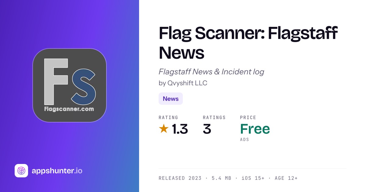 Flag Scanner app for iPhone — Download