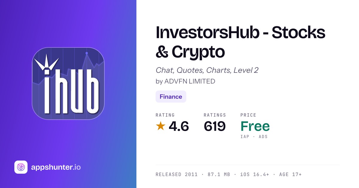InvestorsHub app for iPhone — Download
