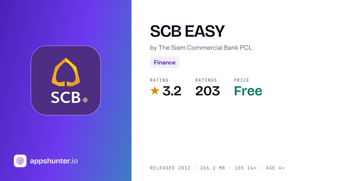 SCB EASY app for iPhone — Download