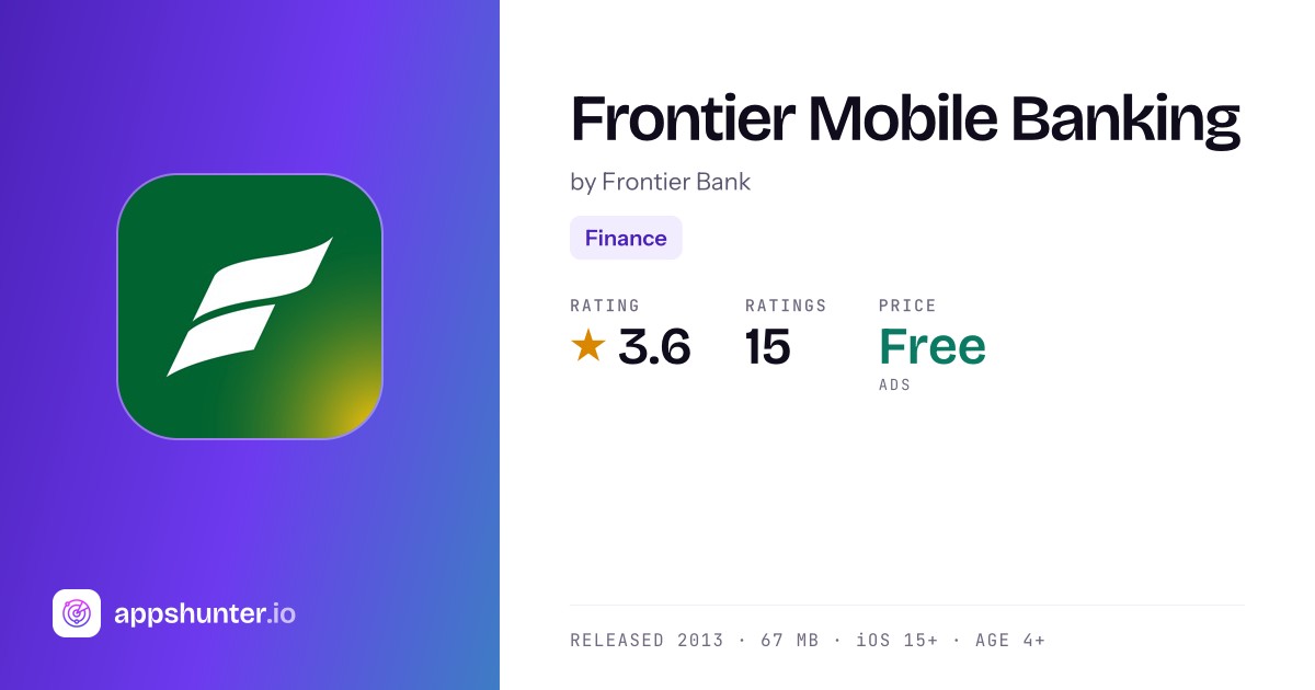 Frontier Mobile Banking App Reviews – Features, Alternatives & User Ratings