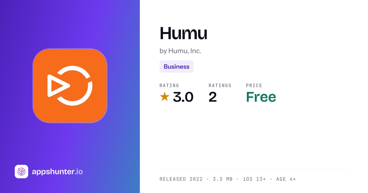Humu Sample Humu App Reviews – Features, Alternatives & User Ratings