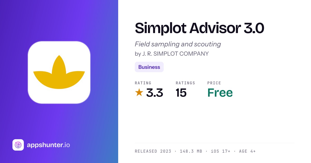 Simplot Pulse Login Simplot Advisor 3.0 app for iPhone — Download