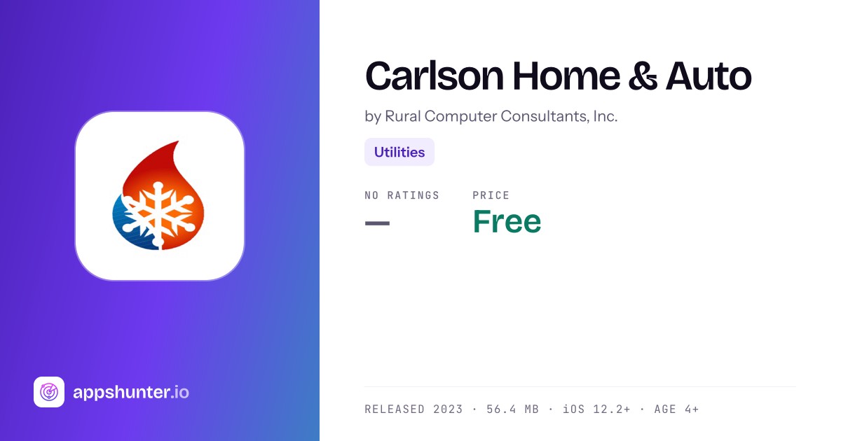 Carlson Home & Auto app for iPhone — Download