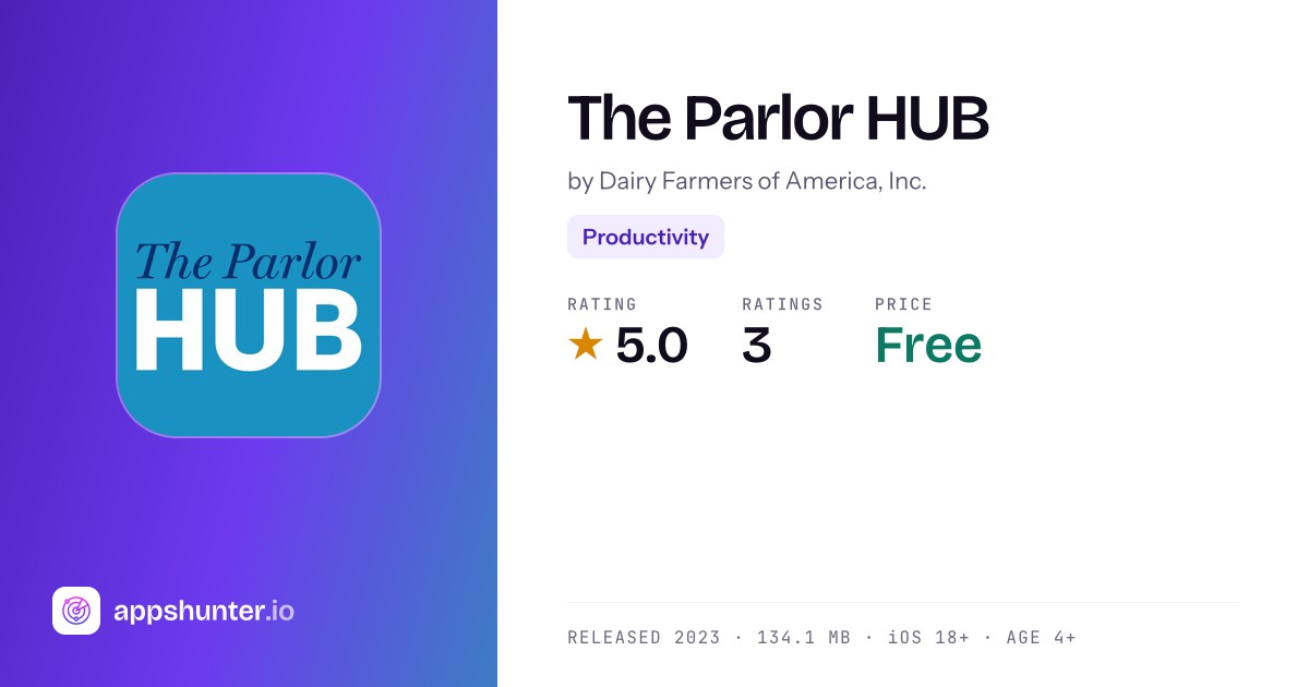 The Parlor HUB App Reviews – Features, Alternatives & User Ratings