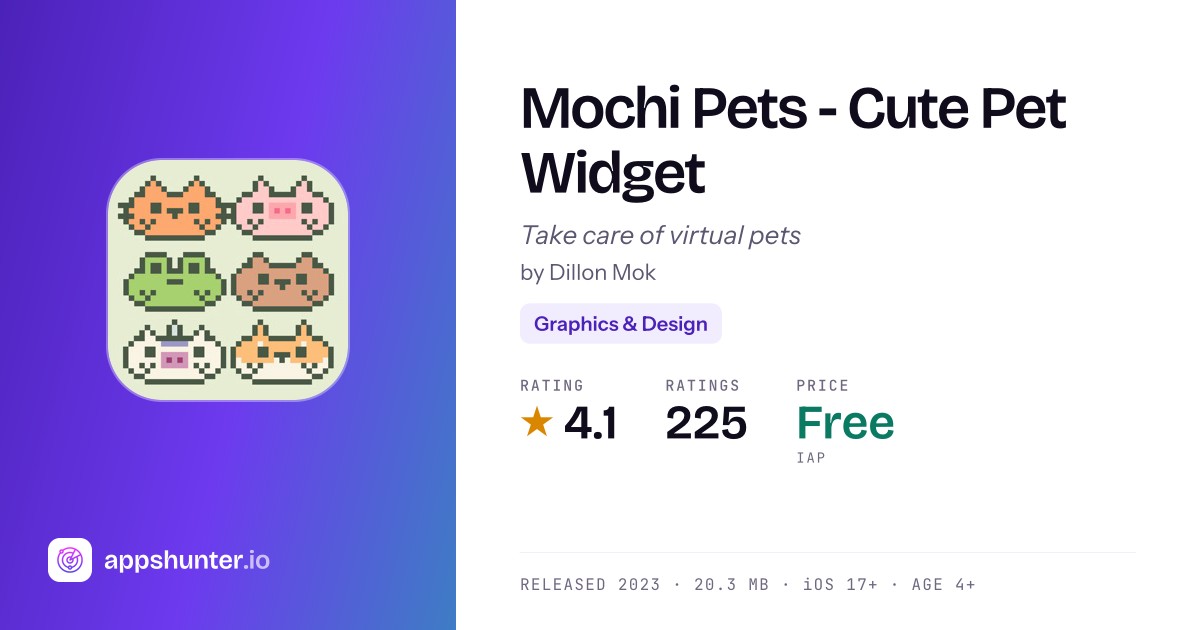 Mochi Pets App Reviews – Features, Pricing & User Ratings
