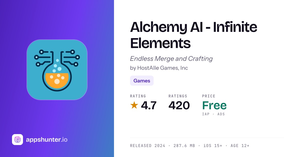 Alchemy AI game for iPhone — Download