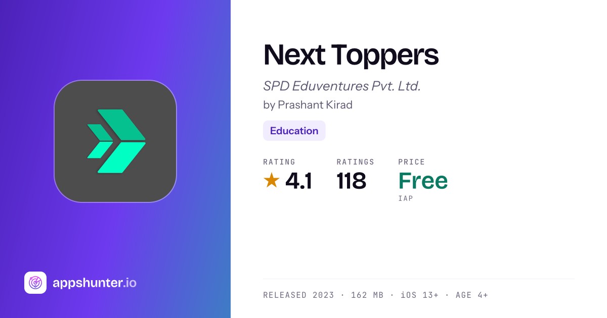 Topperpay App Next Toppers app for iPhone — Download