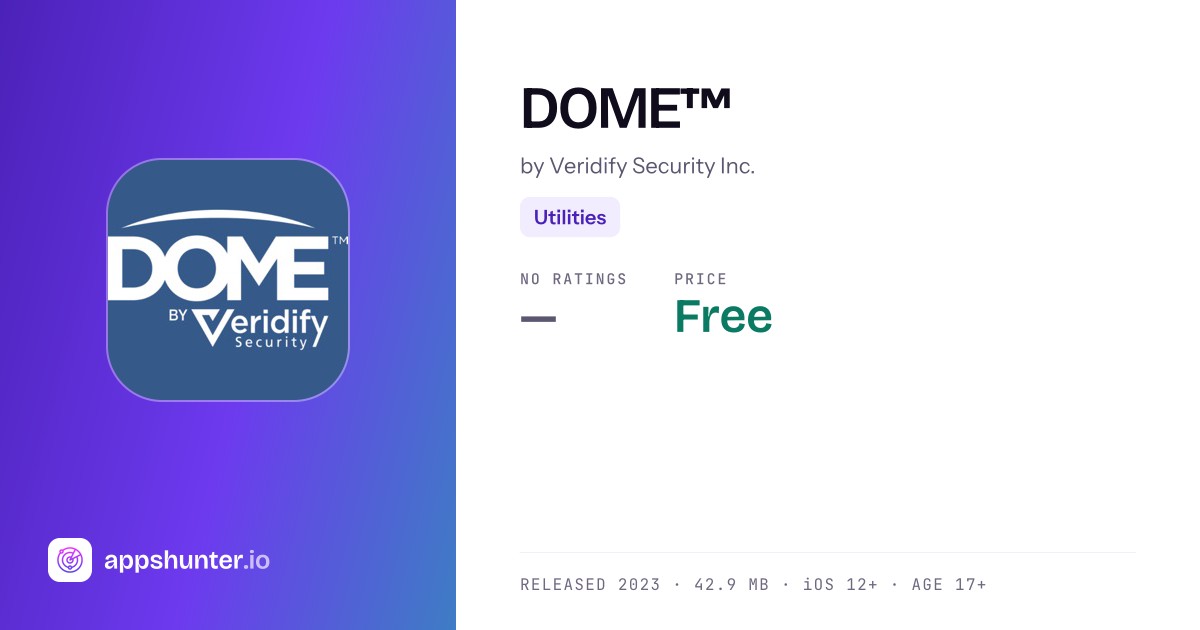 DOME™ app for iOS — Download