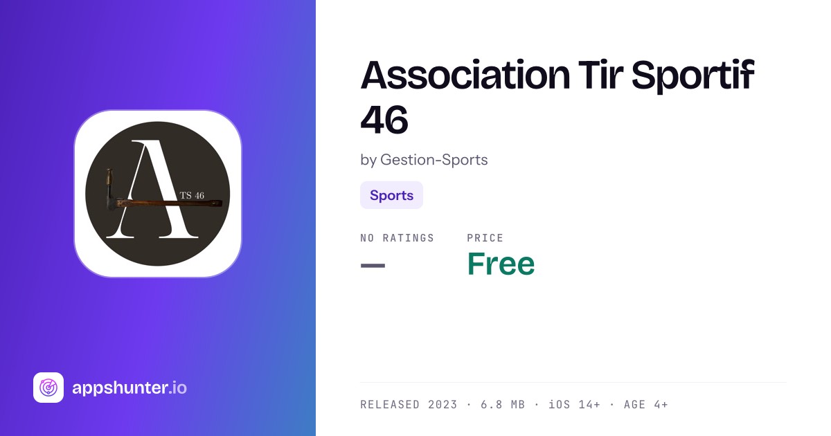 Association Tir Sportif 46 app for iOS — Download